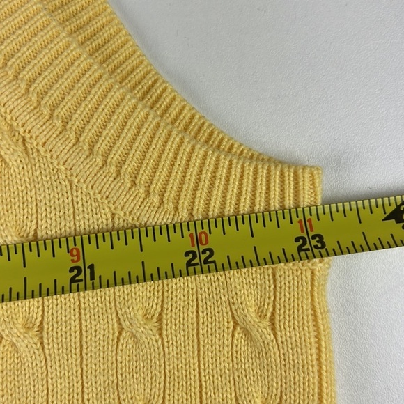 TOMMY Hilfiger Cable Knit Vest size  Large - Picture 7 of 9